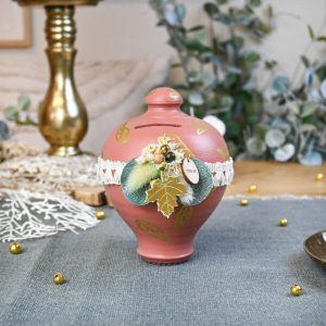 Κουμπαράς terracotta-S