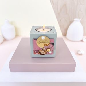 Κηροπήγιο τετράγωνο-coll F.