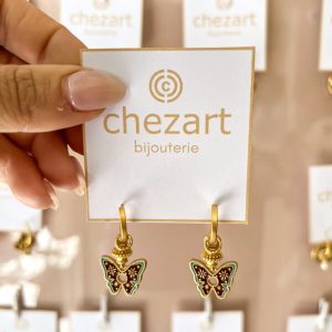 Σκουλαρίκια "butterflies"