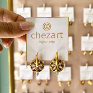 Σκουλαρίκια "boho floral"