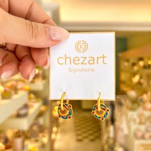 Σκουλαρίκια "geometric"