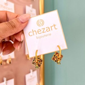 Σκουλαρίκια "flores"