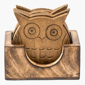 Σουβέρ κουκουβάγια σκαλιστά