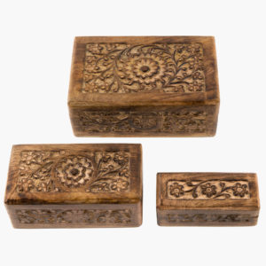 Κουτί σκαλιστό (13*6*4 εκ.)