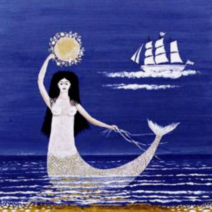 Κουτί με διακόσμηση καλοκαίρι (12.5*12.5*6.εκ.)