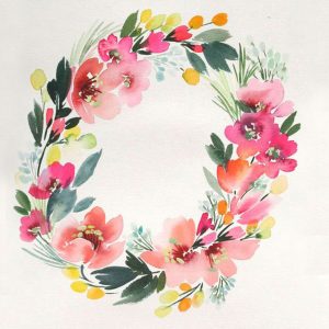 Κουτί με διακόσμηση λουλούδια 5