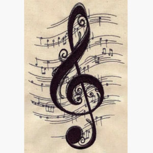 Κουτί με διακόσμηση μουσική 3